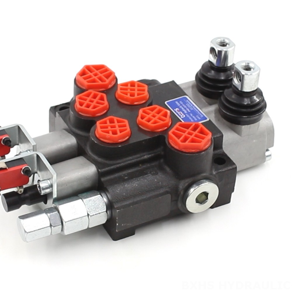 7-spool Hydraulic Valve Tailor Your Hydraulics: OEM & ODM Services for P40 Micro Switch Valve image